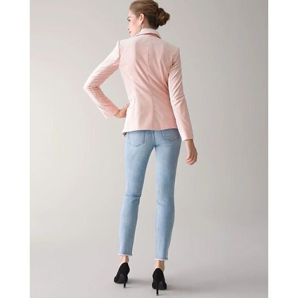 White House Black Market Pink Blazer - Picture 6 of 15